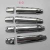 for Mitsubishi Outlander 3 Iii 2 Ii Xl 2006 2007 2008 2009 2013 2014 2015 2016 2017 2018 Chrome Door Handle Cover Accessories
