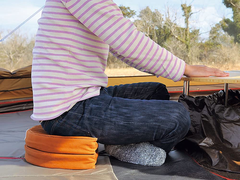 Snow Peak Lounge Cushion, Orange, TM-096OR