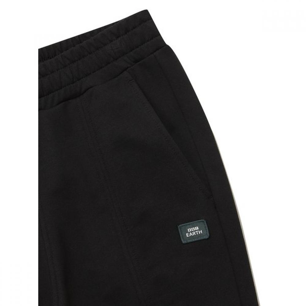 Woman Bootcut Pants Wrinkle  Black 