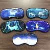 Fashion OEM Private Label Custom Cute Silk Cotton Travel Eyecover Eye Mask for Sleeping