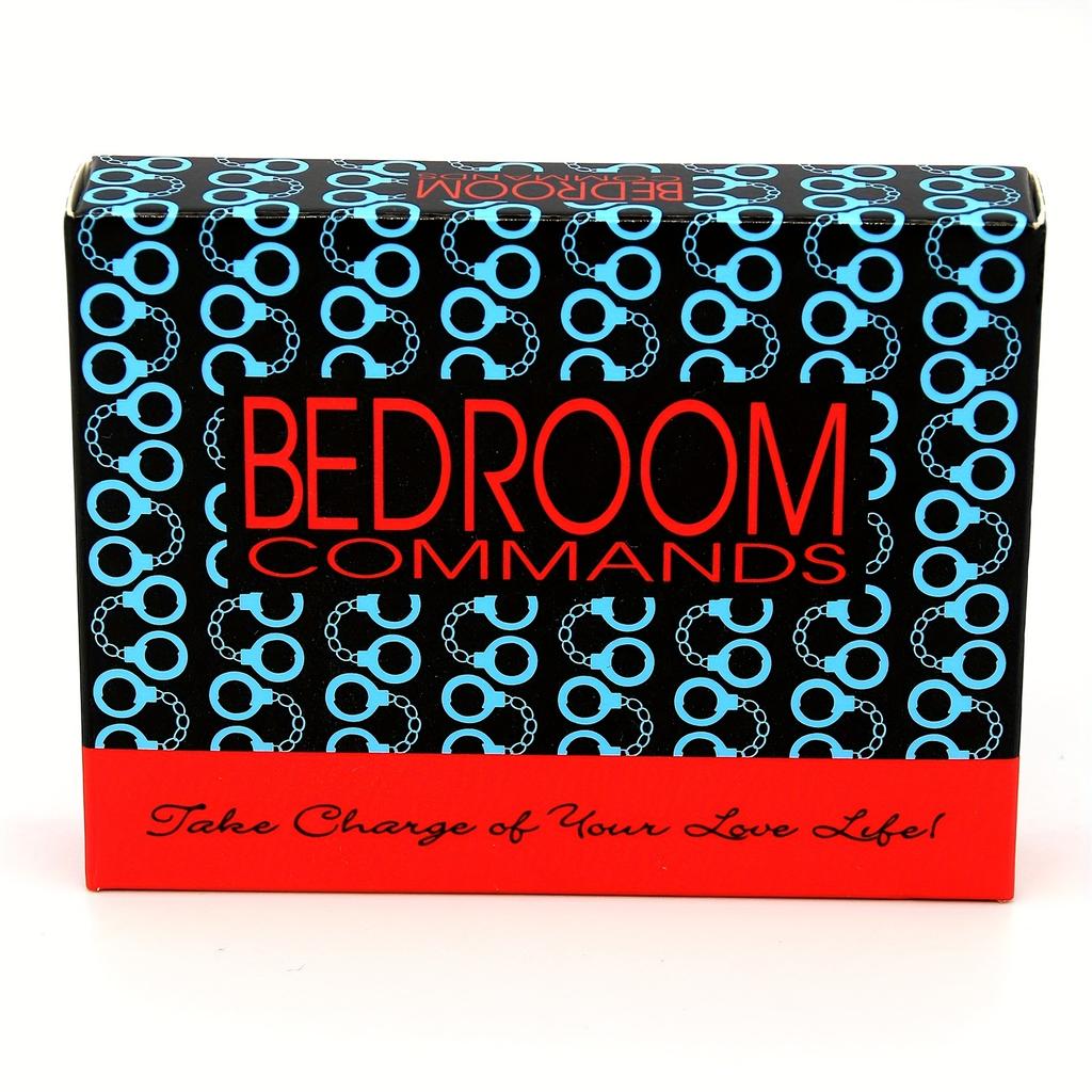 Bedroom Commands Card Game Includes 108 Game Cards Fun Party For Couple, Gaming Gift