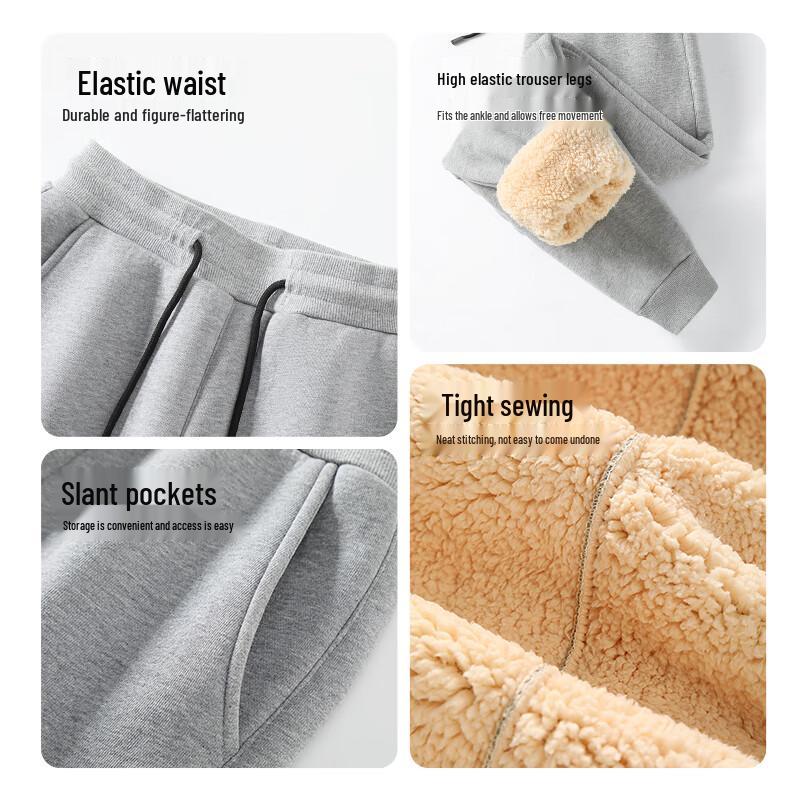 Warrior Men's Winter Lamb Fleece Sports Pants