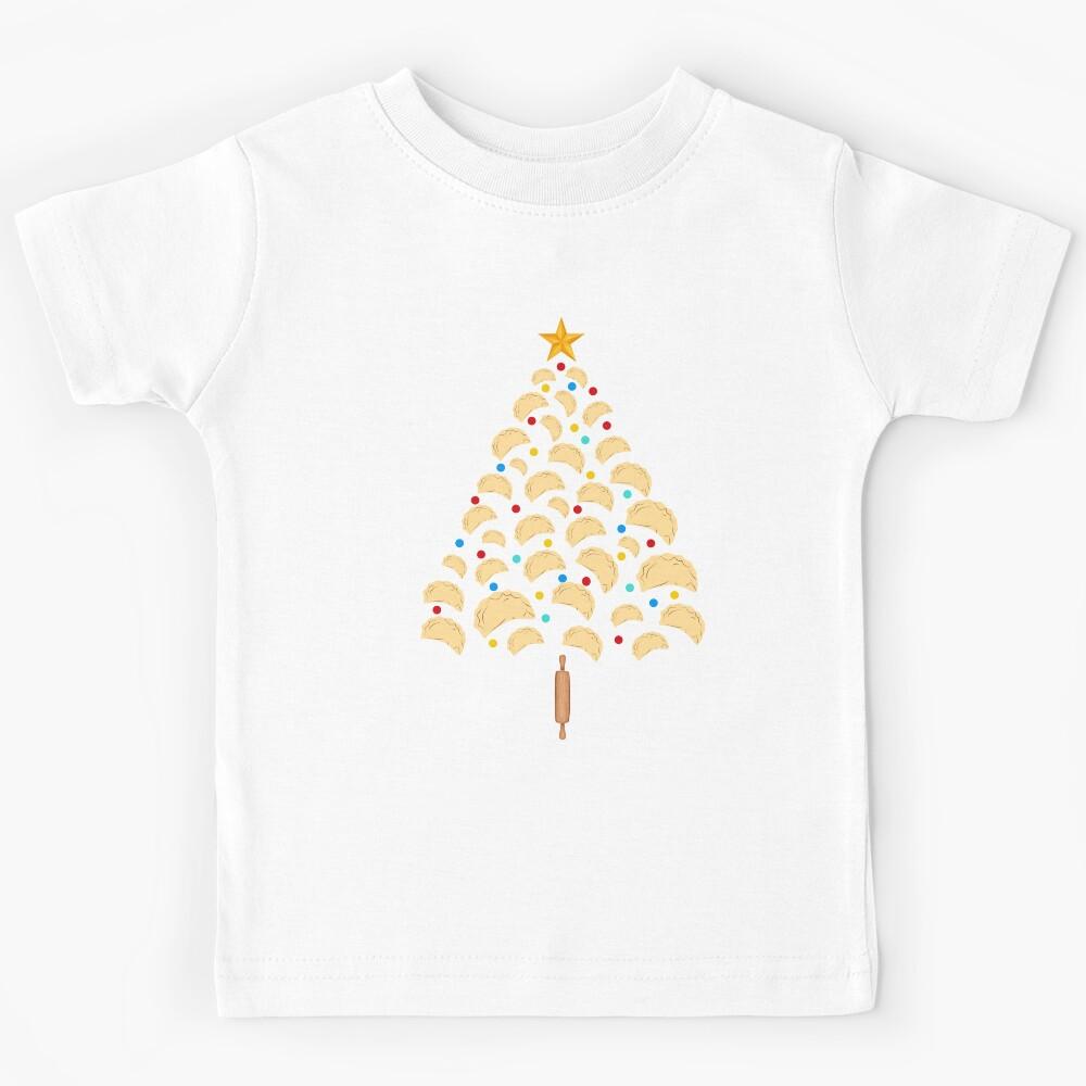 Polish Pierogi Christmas tree Kids T-Shirt 110