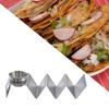 Taco Tray Holder Wave Shape Taco Rack Plate Server for Pancakes Restaurant, Home Mexican Food Oven Grill Kitchen Cooking Tool