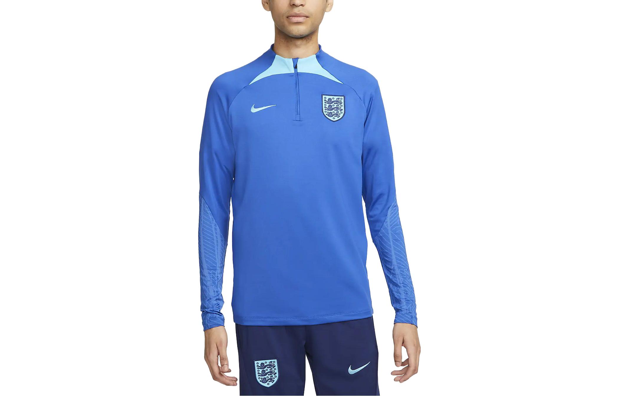 Мужские синие футболки Nike с круглым вырезом Умеренные Другие DH6454-480 M