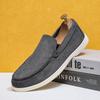 Casual Men Loafers Slip On Driving Shoes Soft Sole Fashion Lazy Peas Shoes Daily Walking Flats Male Footwear