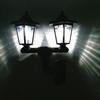 Solar LED Hexagonal Wall Light for Garden and Villa Decoration