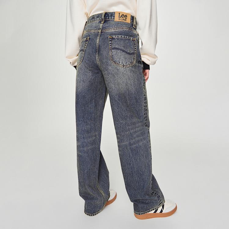 Lee FW24 Jeans Unisex Medium Dark Blue LUB009063206776A06942