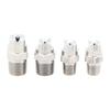 Easy to Install 1/8" 1/4" HVV/HU 304 Stainless Steel Flat Fan Spray Nozzle for Industrial Cleaning Projects