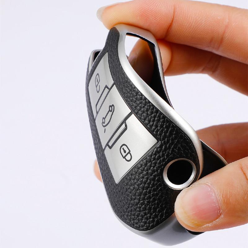 TPU Plating Skin Car Key Cover Case Shell For Peugeot 208 2008 308 3008 408 508 107 301 Citroen C4 CACTUS C5 DS4 DS5 Holder Fob
