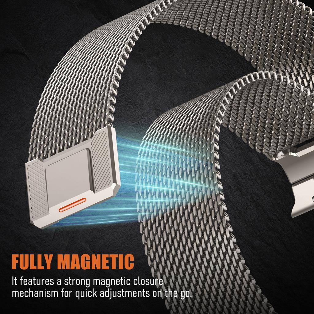 Mailänder Schleife für Apple Watch Ultra 2 Armband 46mm 40mm 44mm 45mm 49mm 42mm 38mm 41mm Armband iWatch Serie 10 SE 9 8 7 6 3 Armband