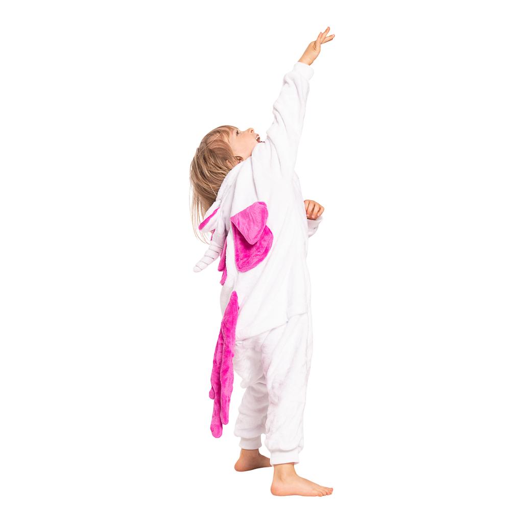 Piżama dla dzieci dziecięca kigurumi onesie strój jednorożec różowy 125-135