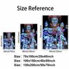 Dark Style Five Nights At Freddy' Flannel Blanket Soft Warm Fleece Throw for Sofa Bed Couch Cover Nap Camping FNAF Fans Gift
