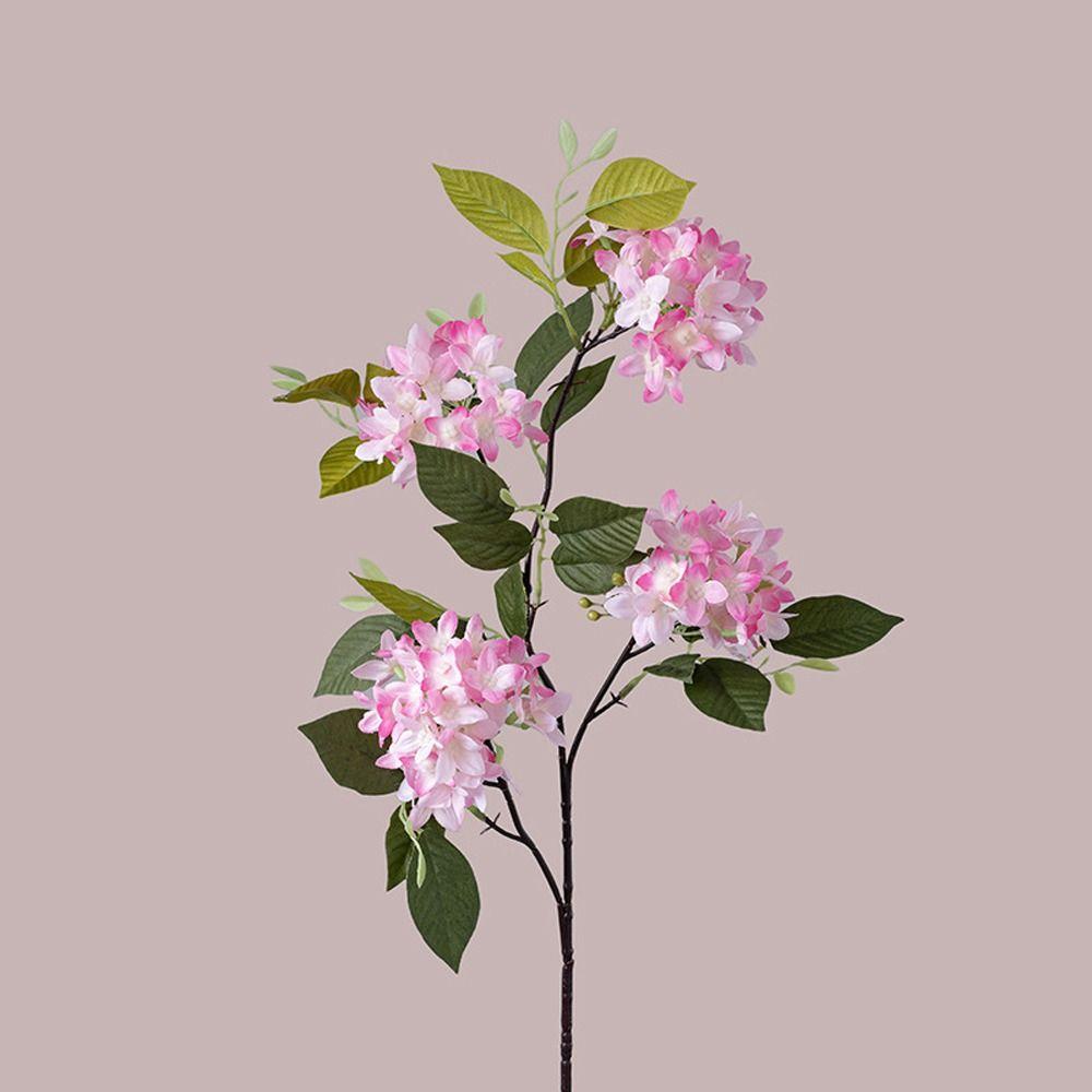 Elegant Silk Lilac Flower Branch Real Touch Fake Flower  Outdoor Garden Decor