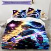 3pcs Duvet Cover Set (1*Duvet Cover + 2*Pillowcase, Without Core), The Legend of Zelda Print Soft All‑Season Bedding Set, Home Bedroom Decor Gift