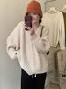 Women's Soft Pink Knit Cardigan: Gentle, Relaxed Style for Spring and Autumn