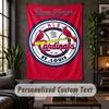 Personalized Wall Tapestry,St. Louis Cardinals Custom Text, Soft Fabric Wall Art For Indoor Decoration