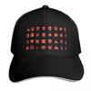 Love Death and Robots Icon Collection For Calssic TShirt Baseball Cap Beach Sunhat Summer Hat Caps For Unisex Womens