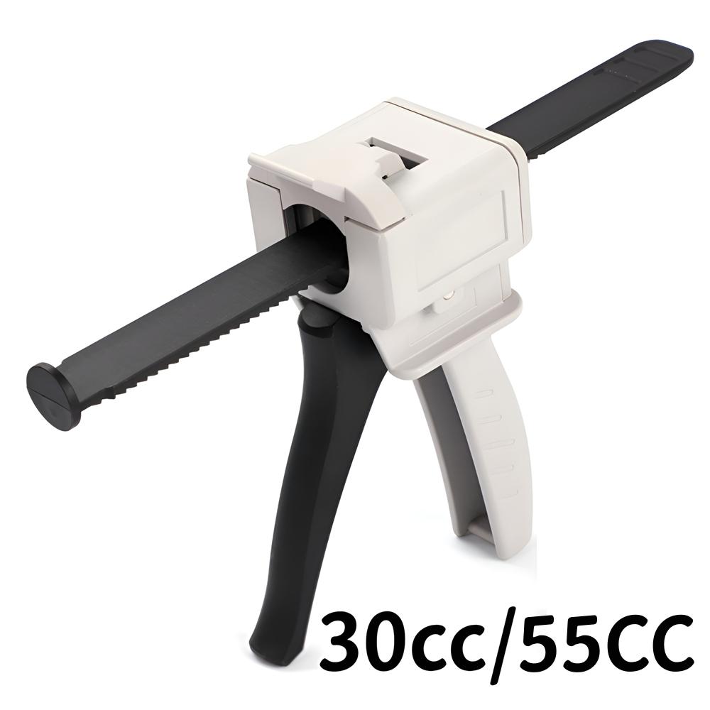 

30 мл 55 мл Пистолет-дозатор Пистолет для клея Однокомпонентный пистолет Ручной дозатор жидкости Пистолет для клея с ручным управлением Ручной пистолет для герметика 30 куб. см 55 куб. см