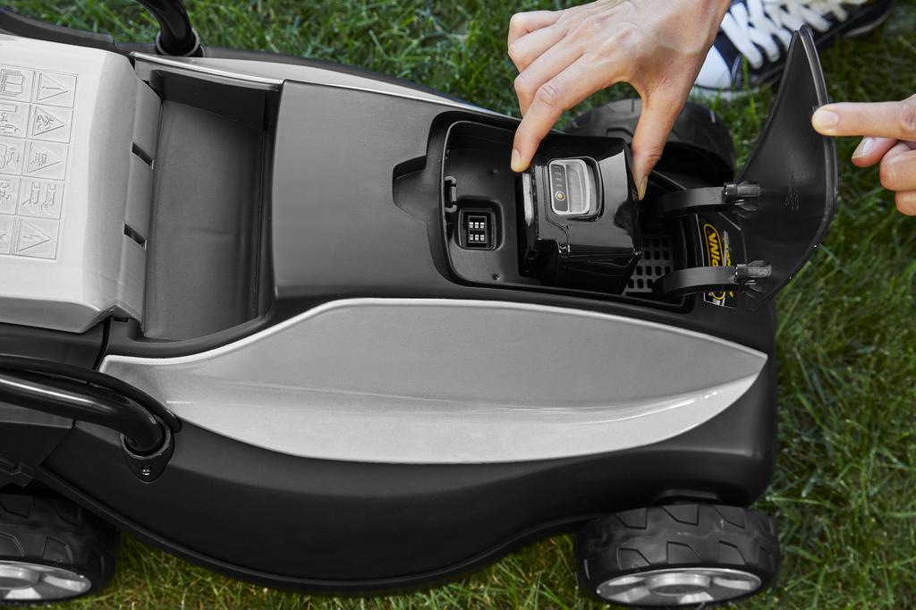 Tondeuse - ALPINA - AL 3020 Li - Kit a batterie - 30cm de coupe - Chargeur et batterie 20V 4Ah inclus