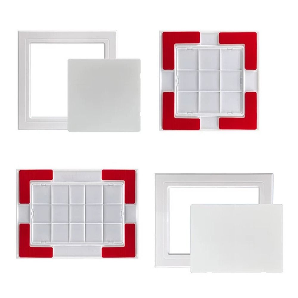 Plastic Access Panel Door Self-adhesive ABS Access Hatch Cover Doors Wall Ceiling