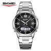 SKMEI 2459 Mens Multiple Time Quartz Analog Digital Display Sports Watches LED Waterproof Electronic Wristwatch Reloj Hombre