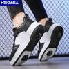 Patines en Línea Desmontables Ultraligeros para Estudiantes Con Dos Ruedas Zapatos para Caminar Infantiles Zapatos Deportivos para Exteriores Regalos para Niñas Niños