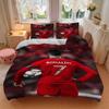 Ronaldo Number Print 3Pcs Bedding Set,Duvet Cover with 2 Bedro,Pillowcase Home Birthday Gift