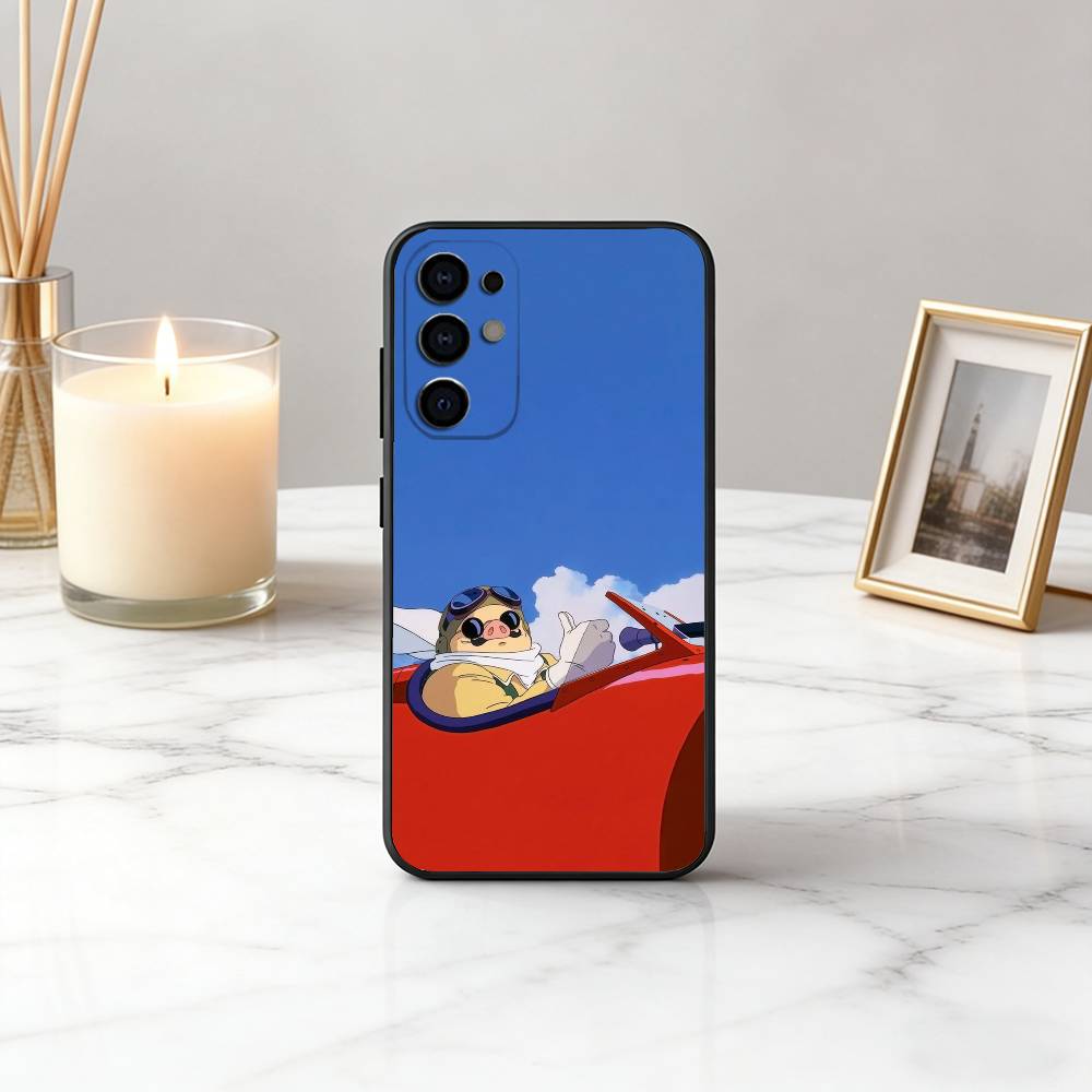 P-Porco R-Rosso-PR-es Phone Case For Samsung S25,S24,S21,S22,S23,S30,Ultra,S20,Plus,Fe,Lite,Note,10,Black Cover