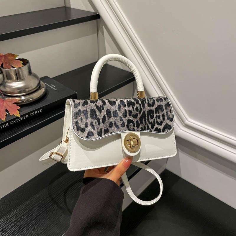 Pu Small Square Bag With Top Flap For Daily Casual Street Style Women
