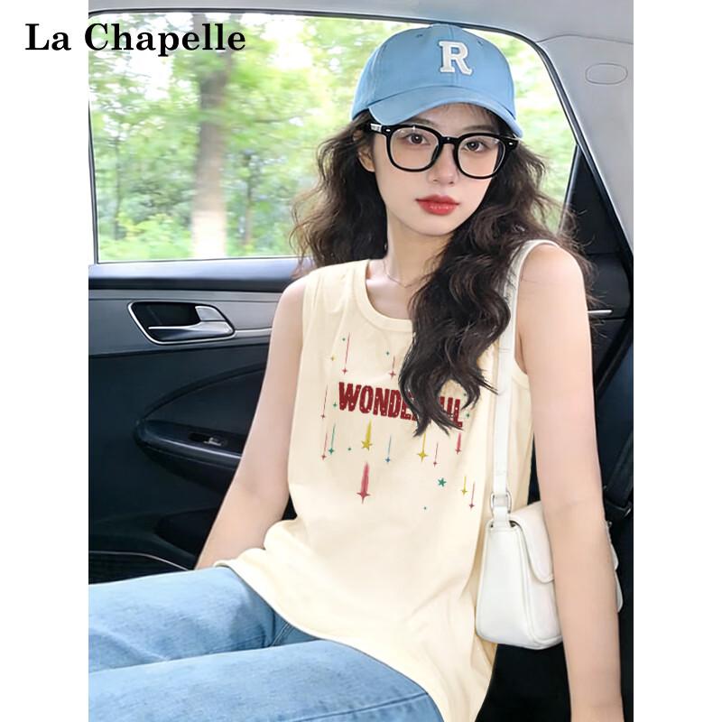 La Chapelle Women s Pure Cotton Loose Sleeveless Vest 3XL