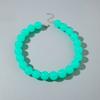 Elegant Bohemia Bead Necklace Exaggerated Adjustable Length Colourful Choker Dopamine Style Geometric Shape Round Necklace