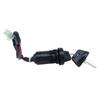 4 Pin Ignition Switch Key Set with Cap for 50cc 70cc 90cc 110cc 125cc 150cc 200cc 250cc TaoTao SUNL Chinese ATV Dirt Bike Electric Scooter