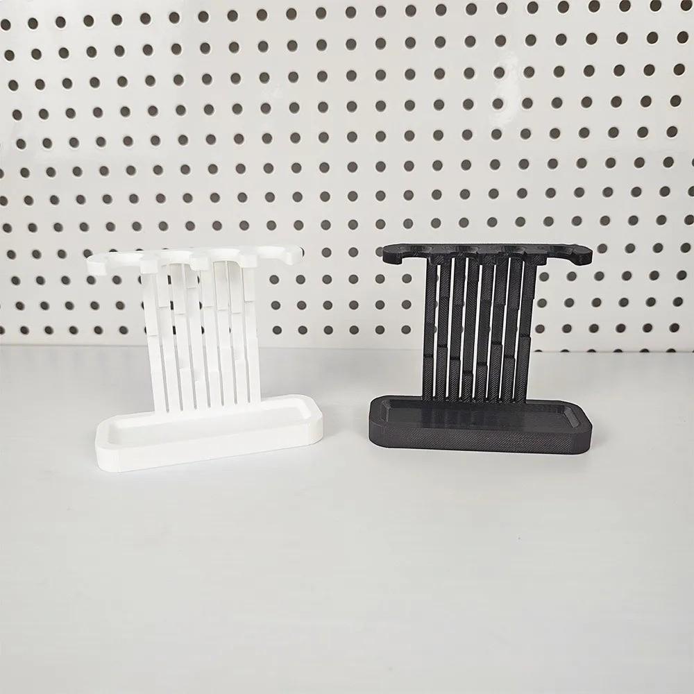 Plastic Toothbrush Head Holder 3D Printed Bathroom Storage Rack Keeps Heads Dry