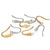 10pcs Stainless Steel PVD Gold Plated Zircon Earring Hooks Wires for DIY Jewelry Findings Accessories Handmade Earrings Making