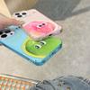 For iPhone 13 Pro Max Case Acrylic+TPU Phone Shell Fruit Emotion Pattern