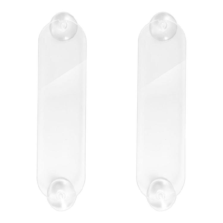 

2pcs Pass Holder with Suction Cups for Major Toll Passes Pass Mounting Strips Windshield Mount Transponder Holder 1