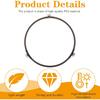 Microwave Turntable Ring 7in Microwave Parts Replacement Microwaves Rotating Ring Accessories for 9.65-10.63in Glass Plates Microwaves Glass