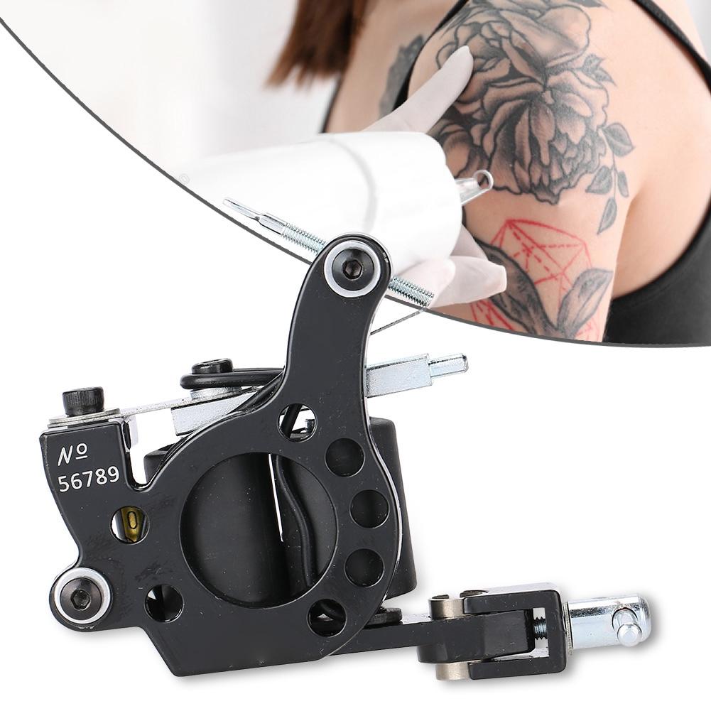 Professional Alloy Tattoo Machine Copper Coils Tattoo Liner Machine Shader Gun