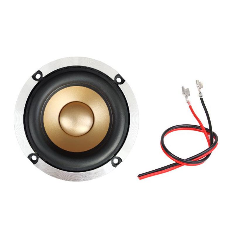 3-Inch Audiophile-Grade Hi-Fi Full-Range Loudspeaker with Deep Bass for DIY Speaker Projects