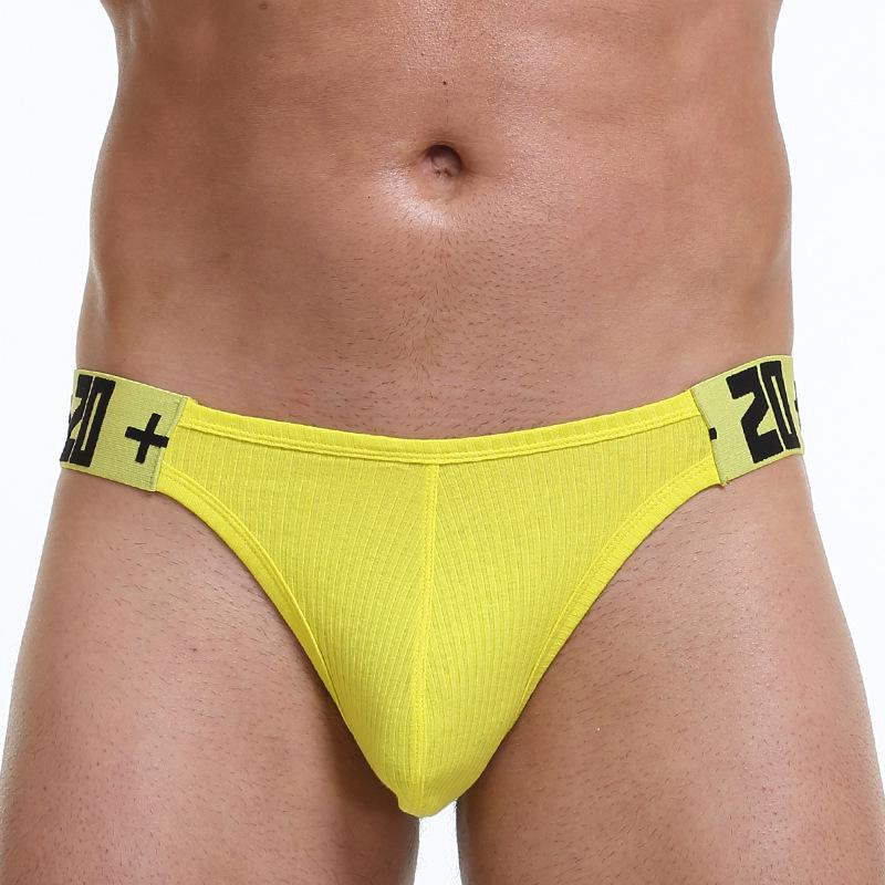 Men's Seamless Low Waist Breathable Thong - European & American Style