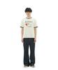 Depeugameoncheu Something Heart Ringer T-Shirts [Ivory]
