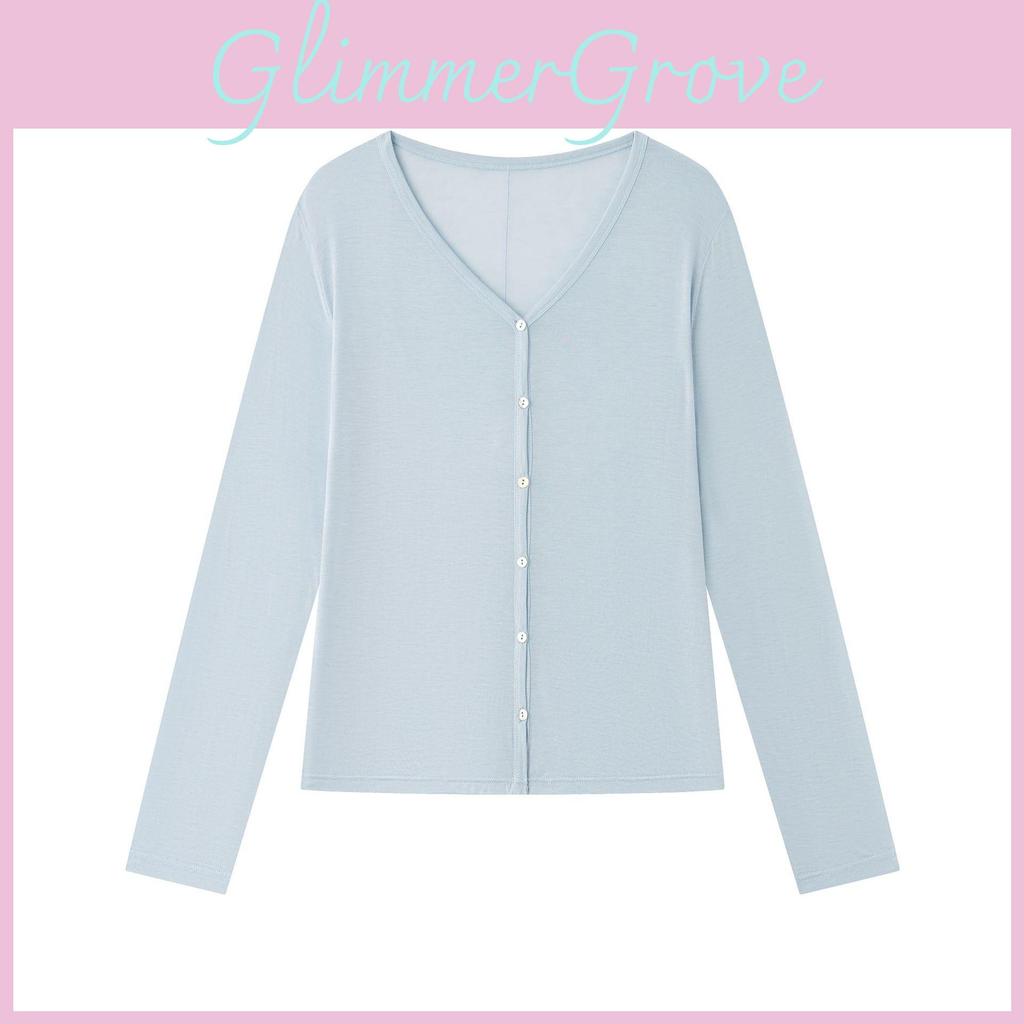 Solid Color Knit Sweater For Women With Button Closure For Spring Casual Wear