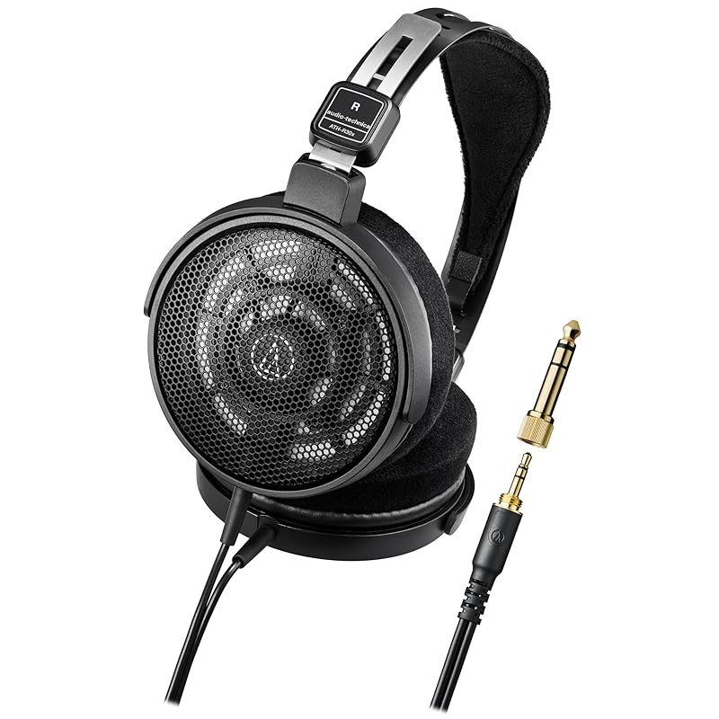 

audio technica ATH-R30x open type monitor headphones wired Lightweight [DTM listening to music instrument practice electronic piano 6.3mm headphone