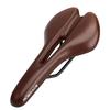 RIDERACE Bicycle Saddle Hollow Cycling Seat for Men Women Soft PU Leather Comfortable Shock Absorbing MTB Road Bike Cushion