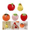 Hanging Towels Soft Coral Fleece Hanging Hand Towel In Fruit Shape Optional For Quick Drying And Easy Use In Kitchen