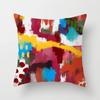 45x45cm Art Color Block Abstract Geometric Pillowcase Modern Street style Hippie  Home Decor Sofa Chair cushion cover