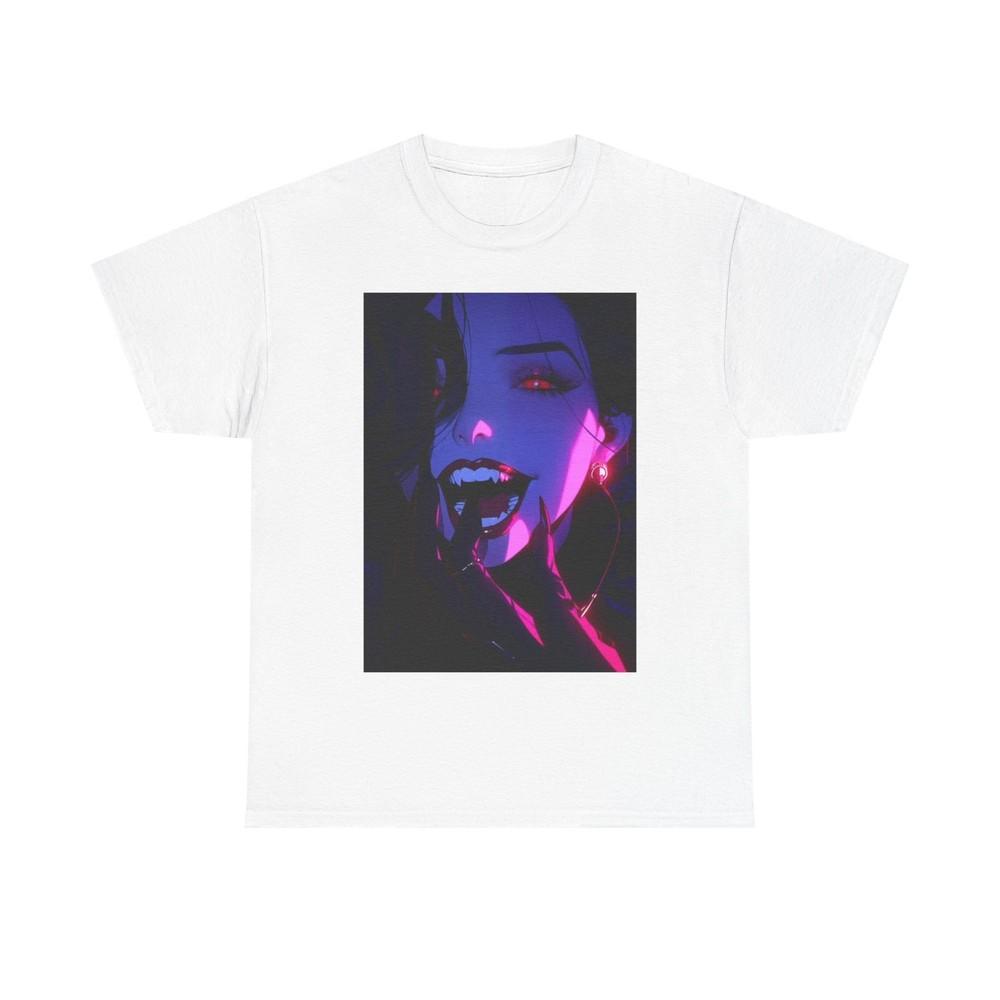 Waifu Anime T-shirt Girl Graphic Cartoon Retro Gaming Unisex Heavy Tee Gamer 8 Unisex T-Shirt XXL