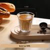 Shangqi Transparent Glass Espresso Cup