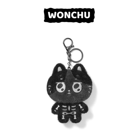 ENHYPEN СПУКИ ЭНЧИН Жуткий брелок WONCHU black